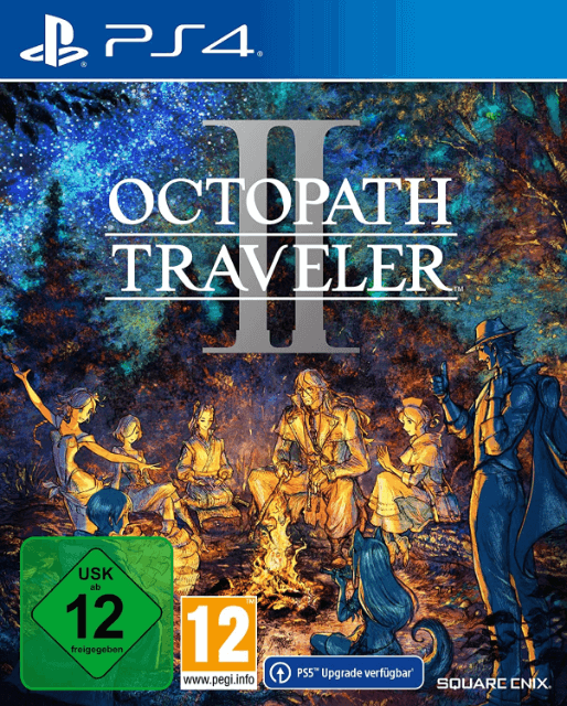 Octopath Traveler II box art for Playstation 4